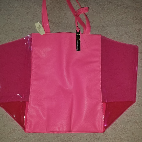 Victoria Secret Pink Color Tote Bag - Picture 2 of 2